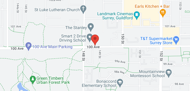 map of 403 14877 100 AVENUE